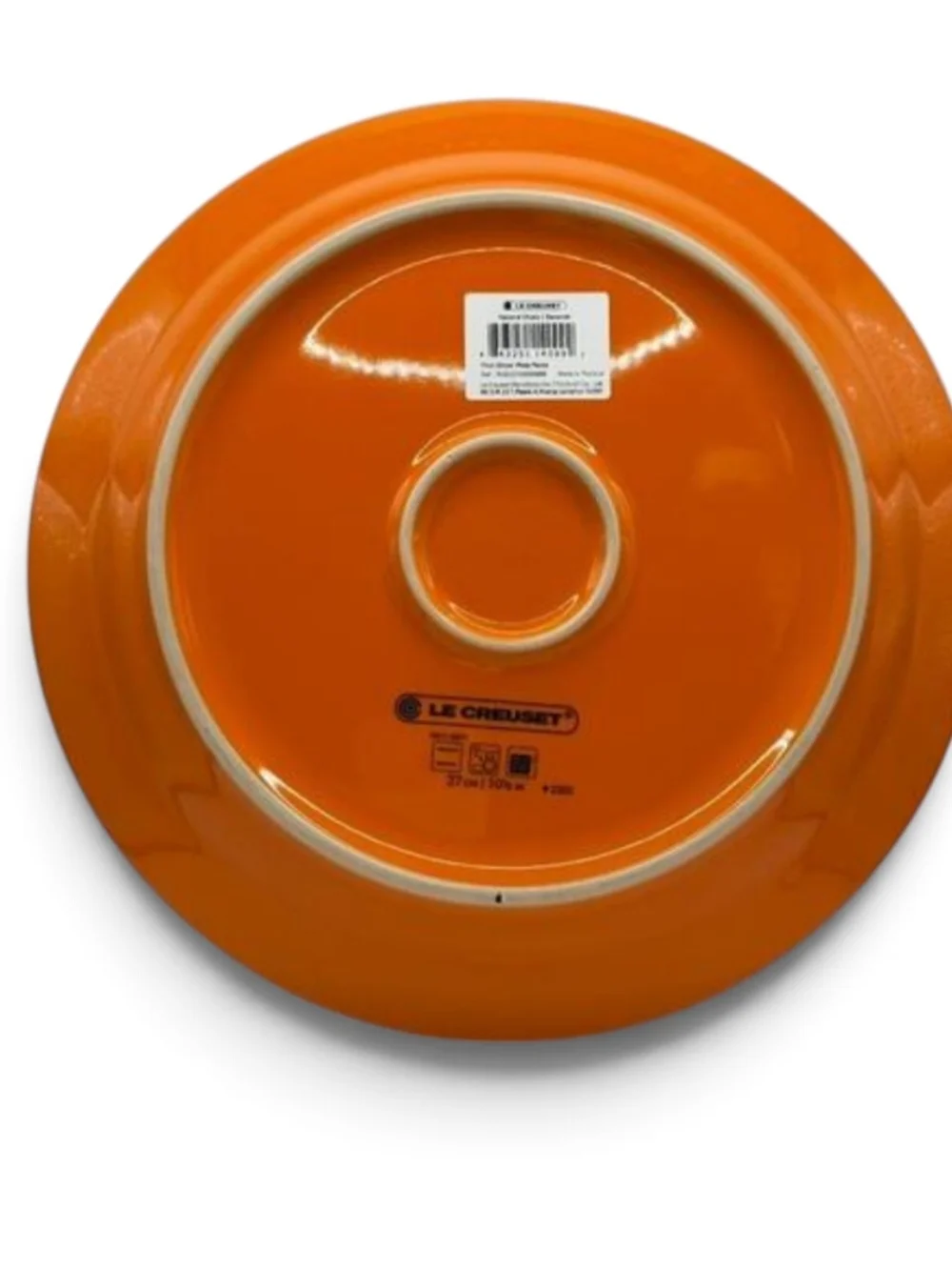 Le Creuset Bright Orange Round Serving Plate